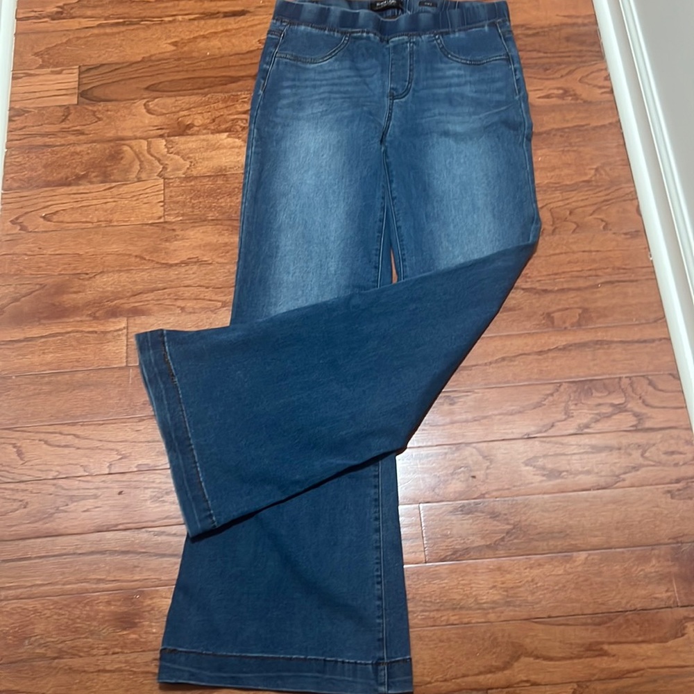 Stretch flare leg jeans. Brand new with tags.